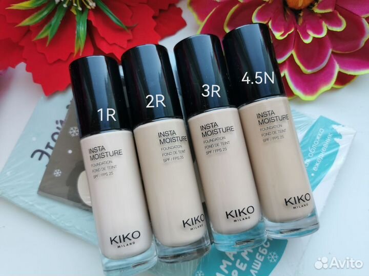 Kiko Milano Тональный, консилер, пудра, Тушь,тени
