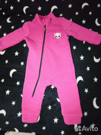 Комбинезон на флисе 74