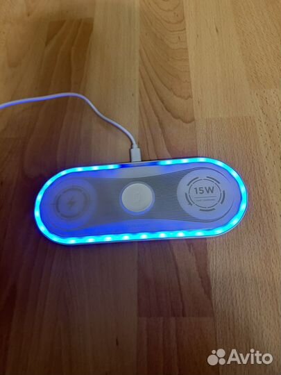 Беспроводное зарядное устройство borofone (3 в 1)