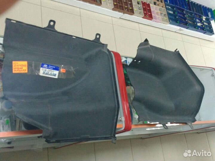 Обшивка багажника hyundai accent