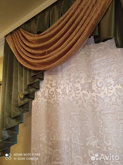 Шторы с ламбрекеном