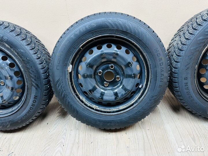 Комплект колес R15 Hyundai Solaris 2 Kia Rio 4