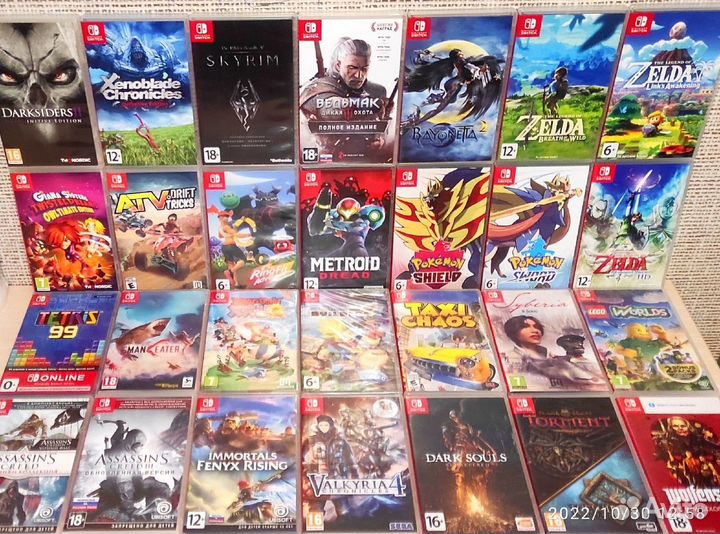Игры для nintendo switch