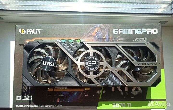 Видеокарта rtx 3070 ti Palit Gaming Pro