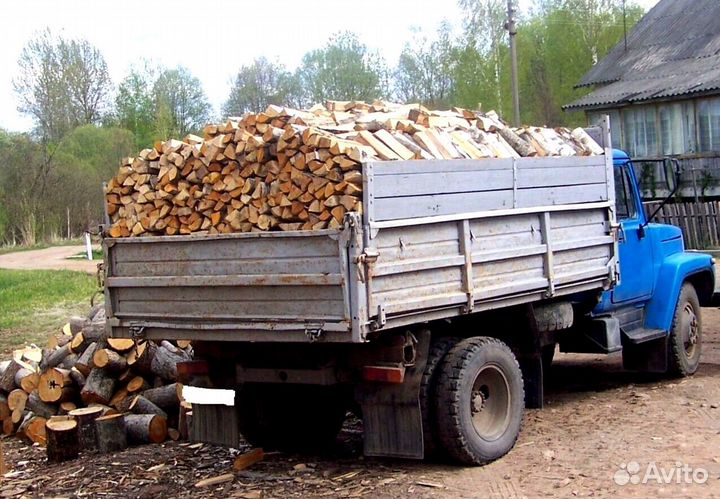 Дрова с доставкой зилом от 4м3