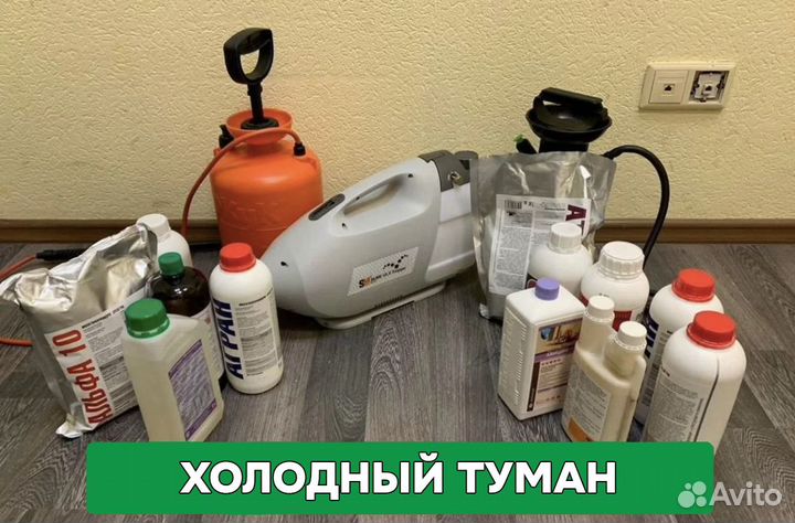 Уничтожение тараканов клопов дезинфекция