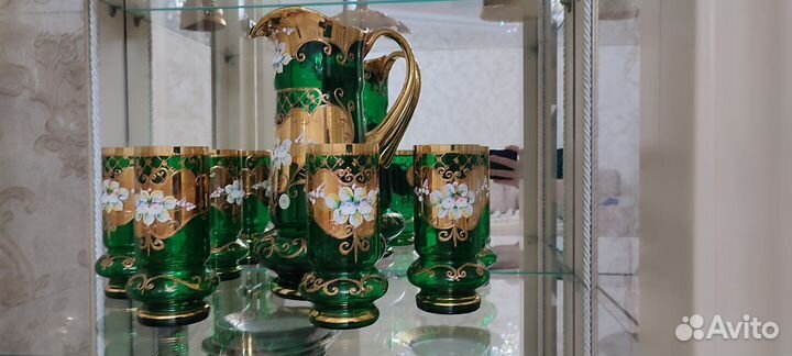 Посуда богемия Чехия