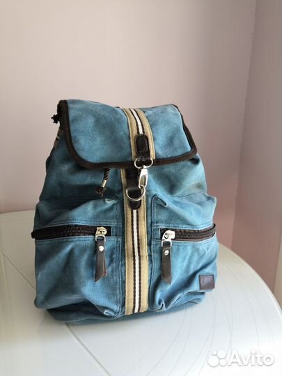 Рюкзак джинсовый