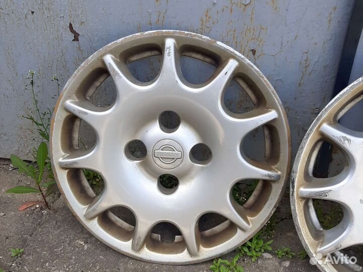Колпаки на колеса r 15 nissan