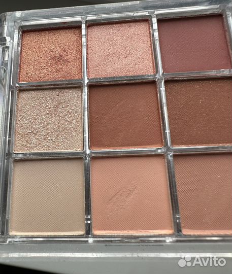 La meila палетка теней 9 шт нюд красные