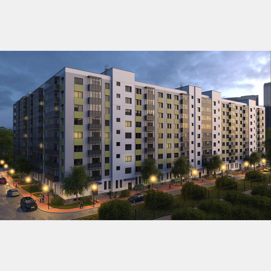 Квартира-студия, 21,7 м², 10/11 эт.