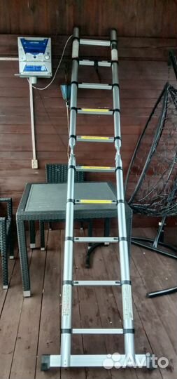 Лестница телескопическая стремянка, трансформер