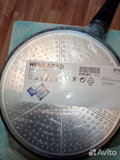 Сковорода-сотейник с крышкой