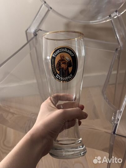 Бокал пивной franziskaner новый
