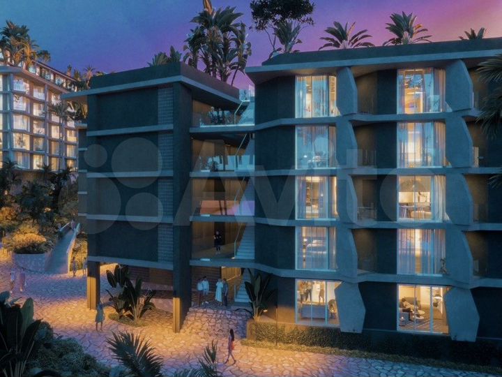 Квартира-студия, 37 м² (Таиланд)