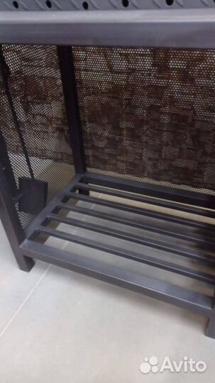 Мангал с коптильней