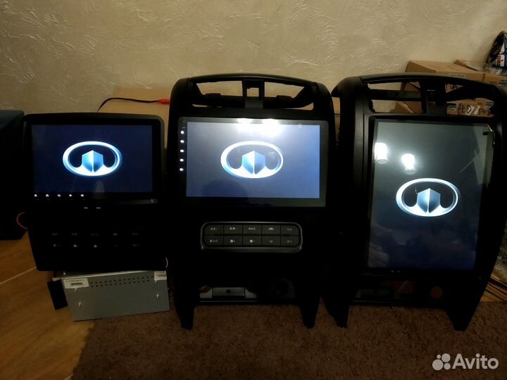 Hover H2 H3 Tesla Style Android магнитола