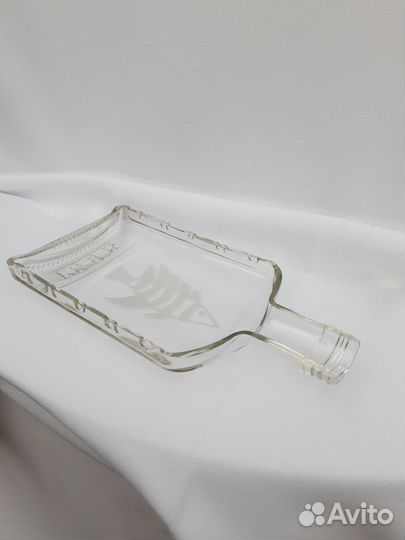 Блюдце из бутылки