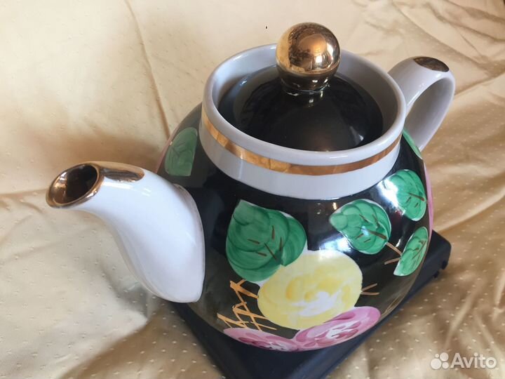 Чайник доливочный фарфоровый 4 л. СССР, ретро