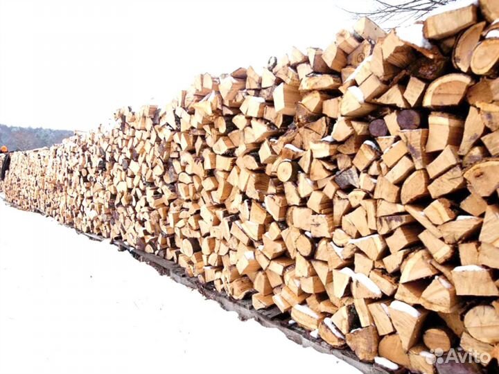 Дрова березовые колотые