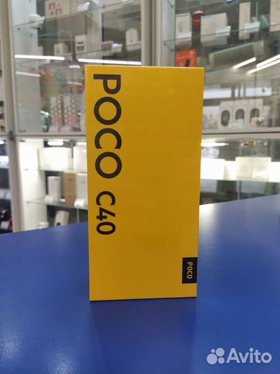 Смартфон Poco C40 4/64 гб green Новый
