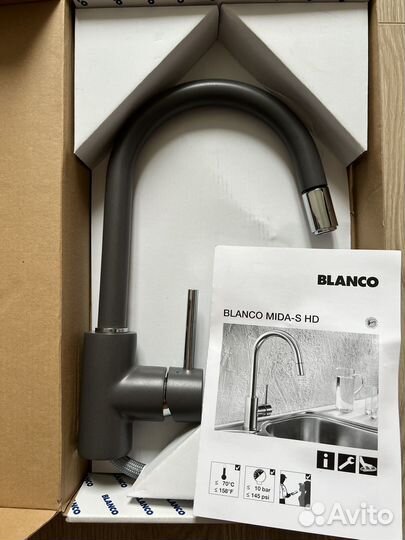 Смеситель Blanco mida S и kano