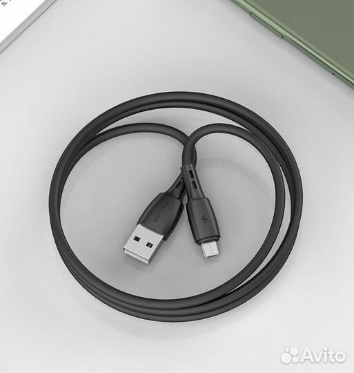 Кабель Fumiko CA02 Micro USB 3A черный 1м (Новый)