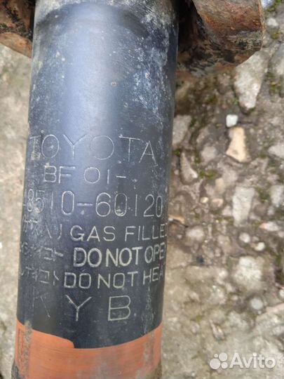 Амортизаторы на Prado