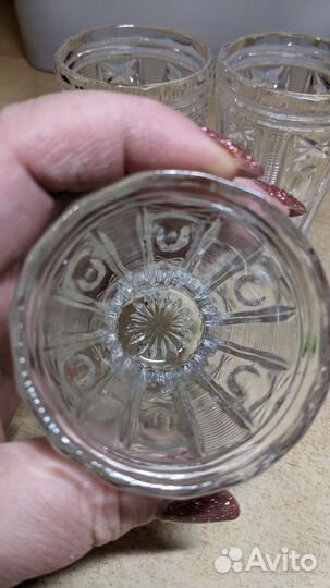 Хрустальные стаканы СССР