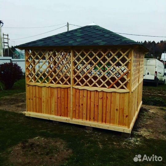 Беседка для дачи