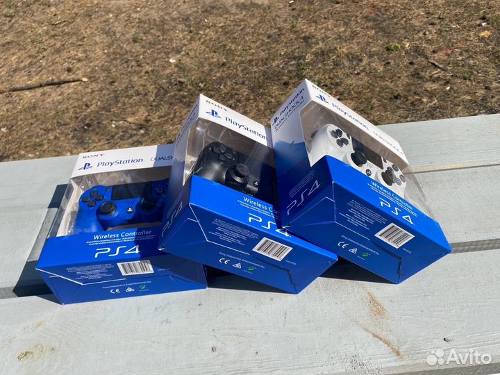 Джойстик ps4 - новый