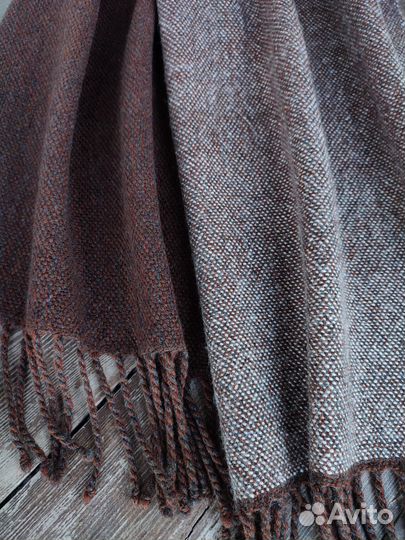 Шарф тканый палантин