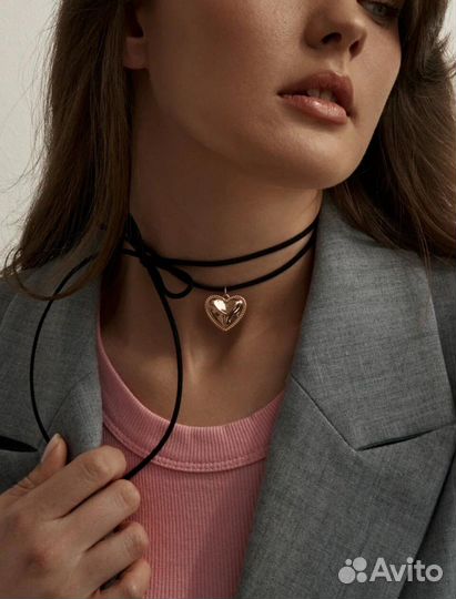 Подвеска Сердце серебро