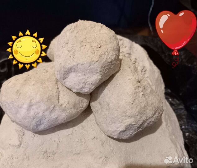 Глина и мел пищевой природный