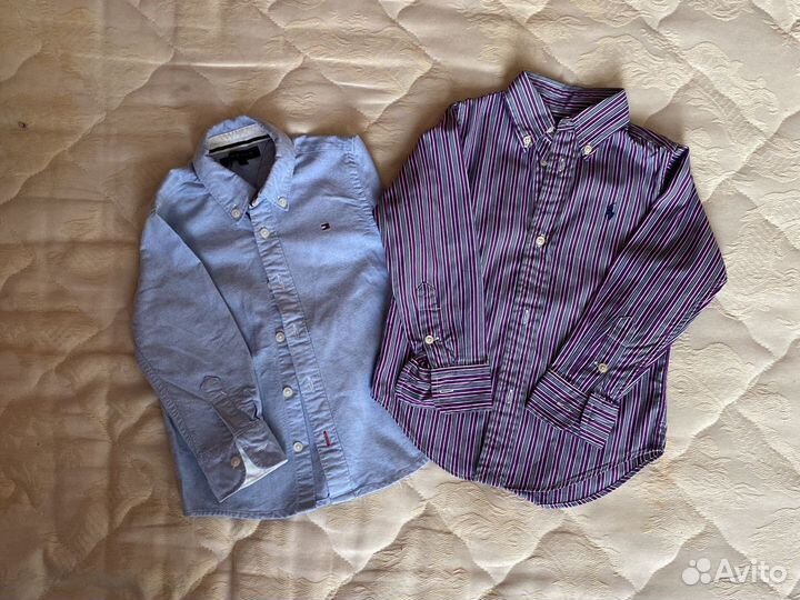 Рубашка сорочка для мальчика Ralph Lauren и Tommy