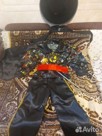 Детский карнавальный костюм Зорро