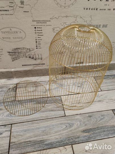 Клетка для птицы без поддона в идеале