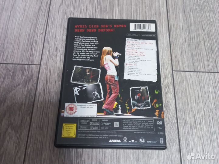 Avril lavigne cd dvd