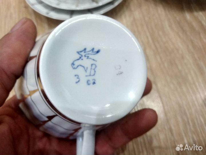 Чайный сервиз вербилки СССР