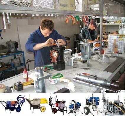 Ремонт окрасочного оборудования