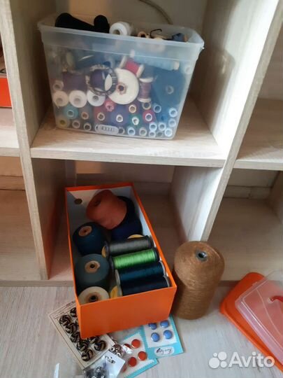 Нитки швейные фурнитура рукоделие