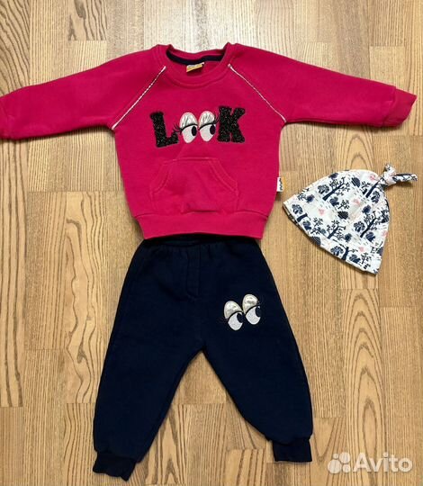 Пакет фирменных вещей на девочку 68-74