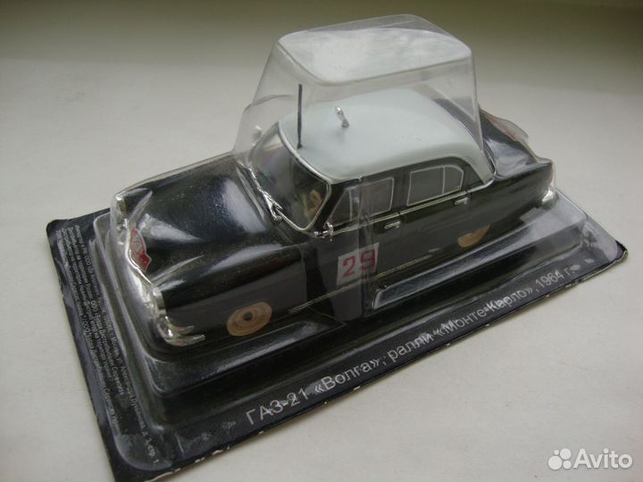 Авто модели 1 43 СССР Г-21 ралли М-К 1964