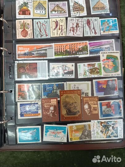 Почтовве марки в ассортименте