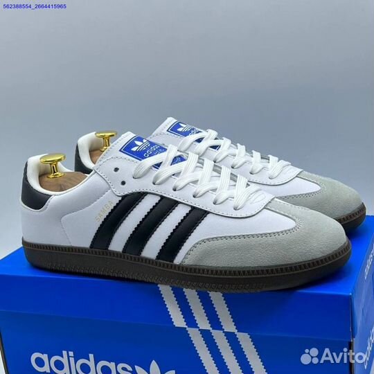 Кроссовки Adidas Samba (лучшее качество) (Арт.6741