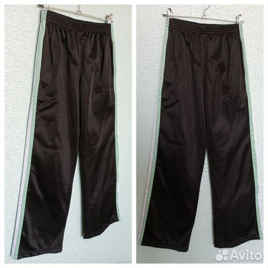 Новый спортивный костюм 140 146 черный зеленый