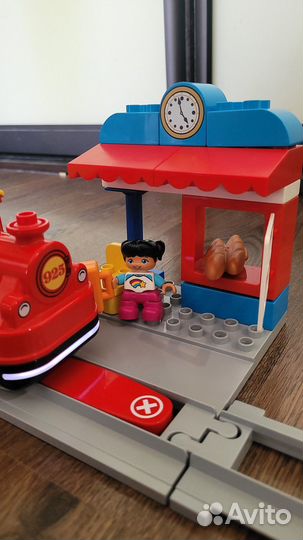 Lego duplo поезд на паровой тяге
