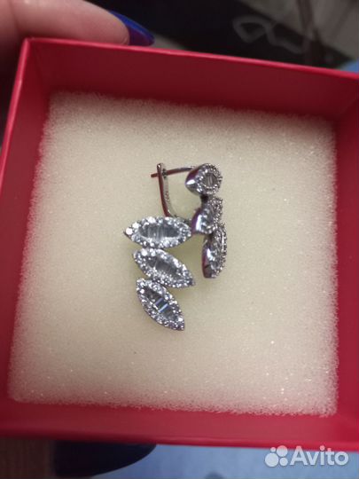 Серебряные серьги