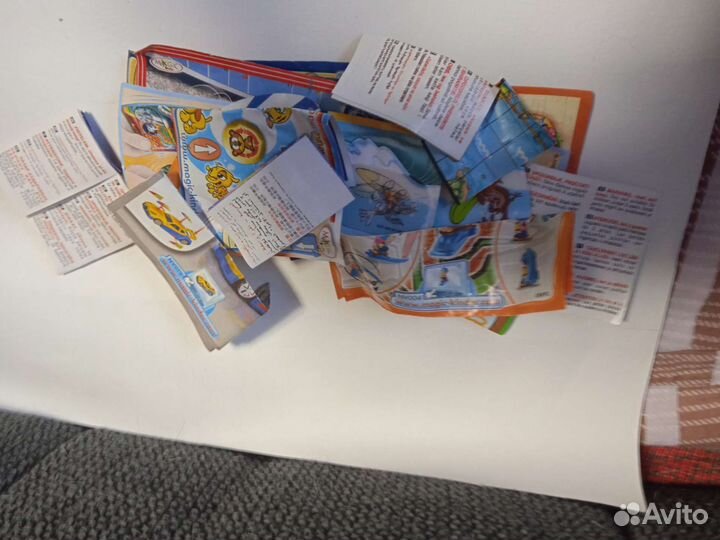 Фигурки киндер и не только