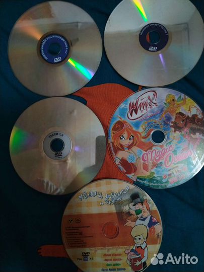 Dvd диски мультфильмы